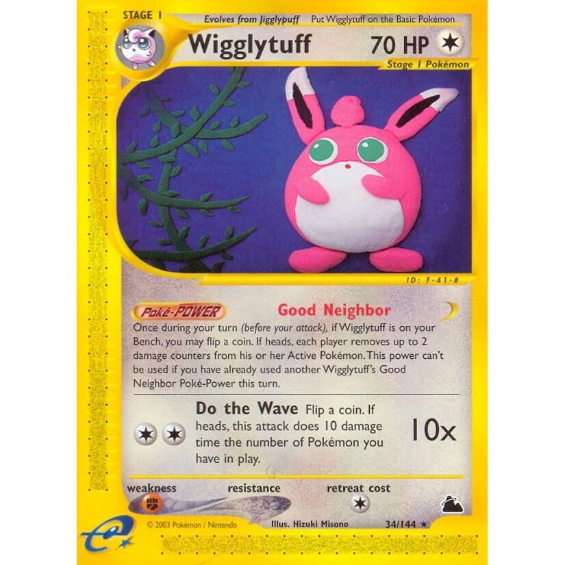 Image for Wigglytuff (034/144) (SK) - Pokemon