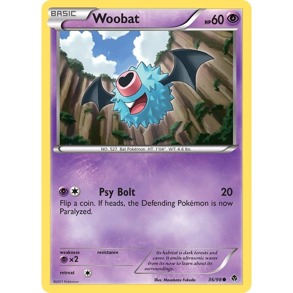 Image for Woobat (36/98) (EPO) - Pokemon