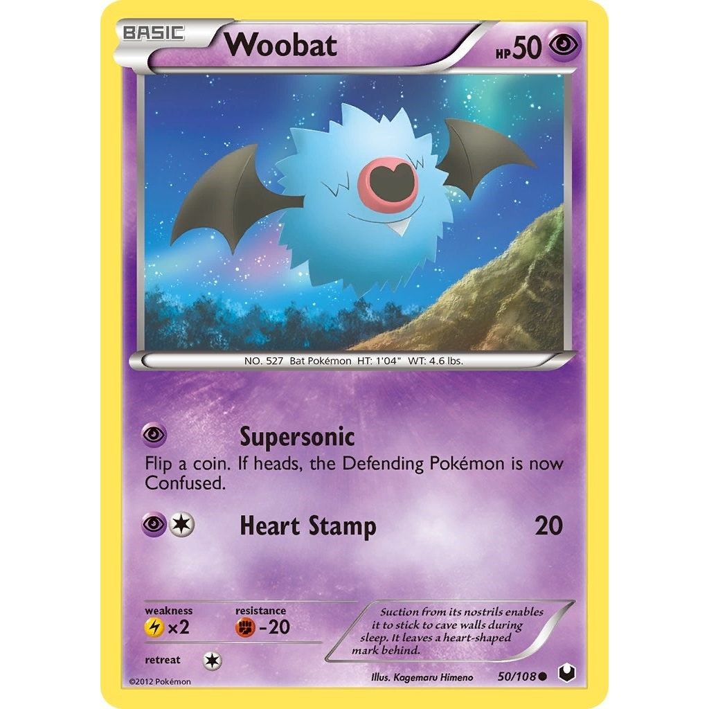 Image for Woobat (50/108) (DEX) - Pokemon