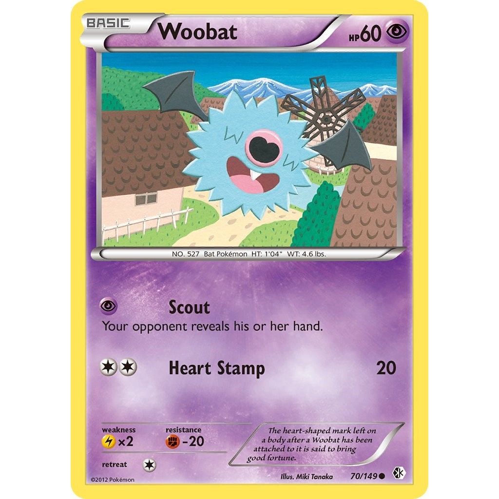 Image for Woobat (70/149) (BCR) - Pokemon