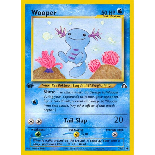 Image for Wooper (71/75) (N2) - Pokemon