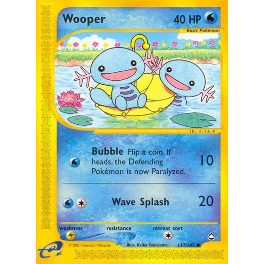 Image for Wooper (117) (117/147) (AQ) - Pokemon
