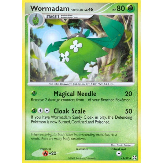 Image for Wormadam Plant Cloak (49/99) (AR) - Pokemon