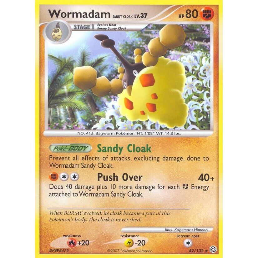 Image for Wormadam Sandy Cloak (42/132) (SW) - Pokemon