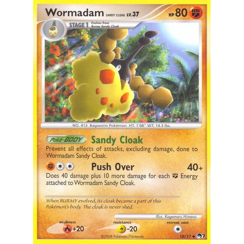 Image for Wormadam Sandy Cloak (010/017) (POP) - Pokemon