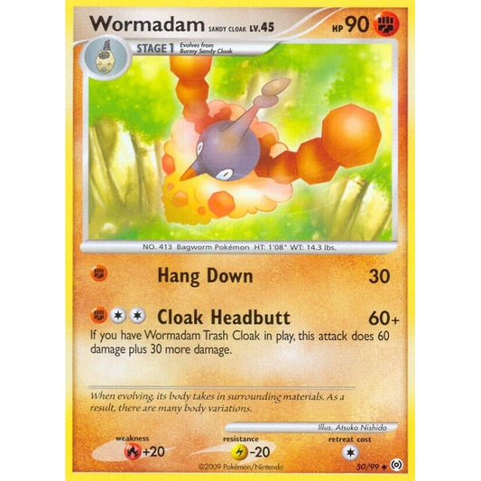 Image for Wormadam Sandy Cloak (50/99) (AR) - Pokemon