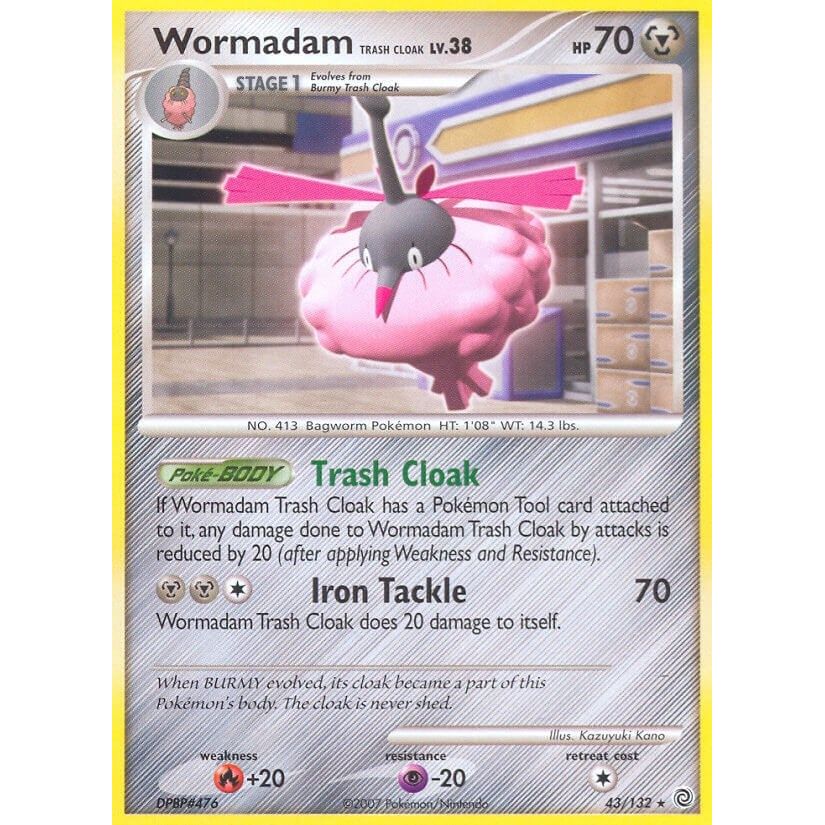 Image for Wormadam Trash Cloak (43/132) (SW) - Pokemon