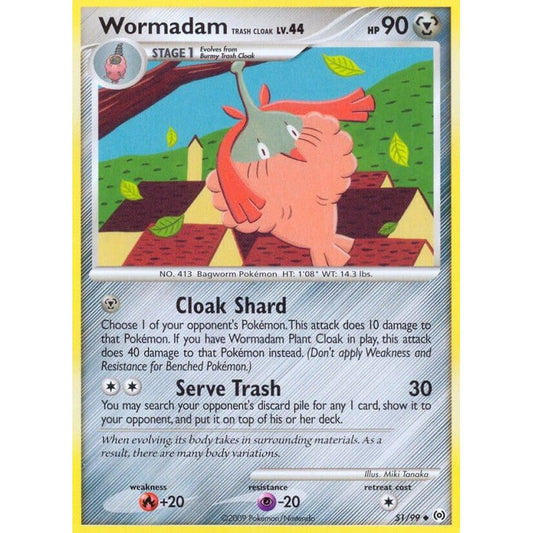 Image for Wormadam Trash Cloak (51/99) (AR) - Pokemon