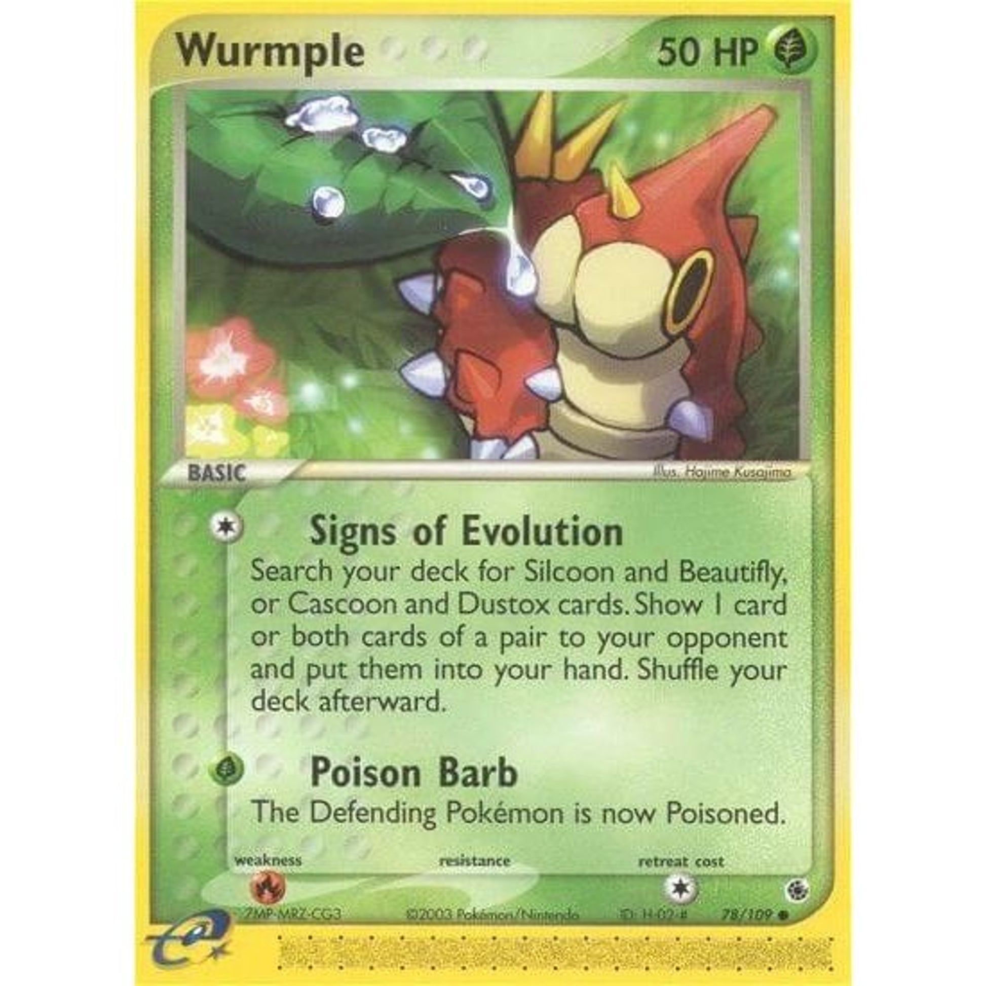 Image for Wurmple (78/109) (RS) - Pokemon