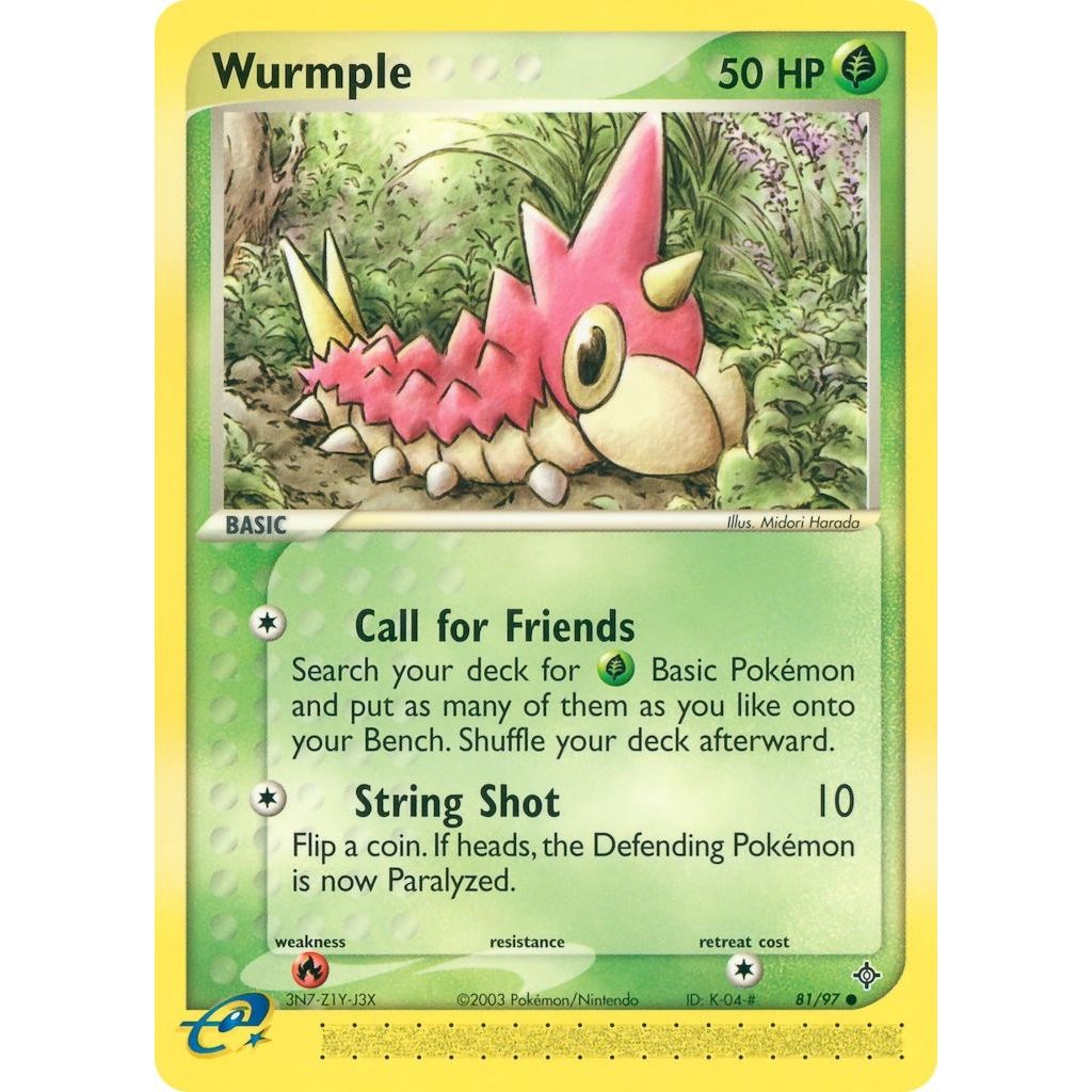 Image for Wurmple (81/97) (DR) - Pokemon