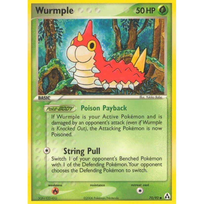Image for Wurmple (70/92) (LM) - Pokemon
