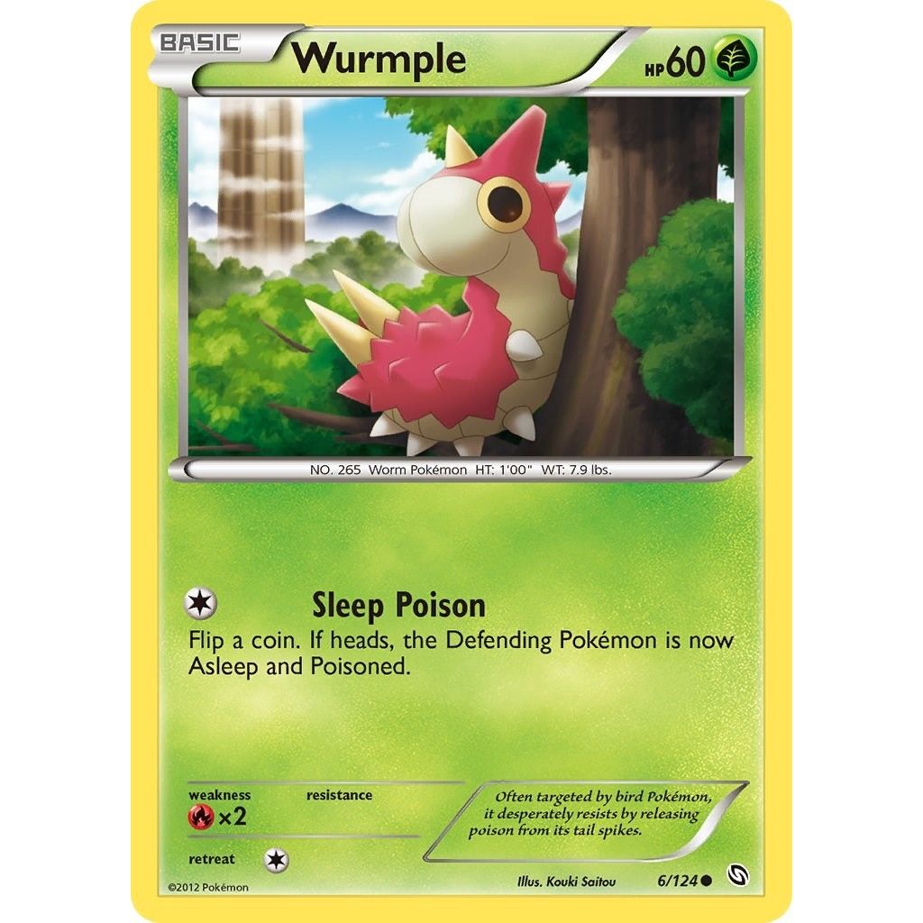 Image for Wurmple (6/124) (DRX) - Pokemon