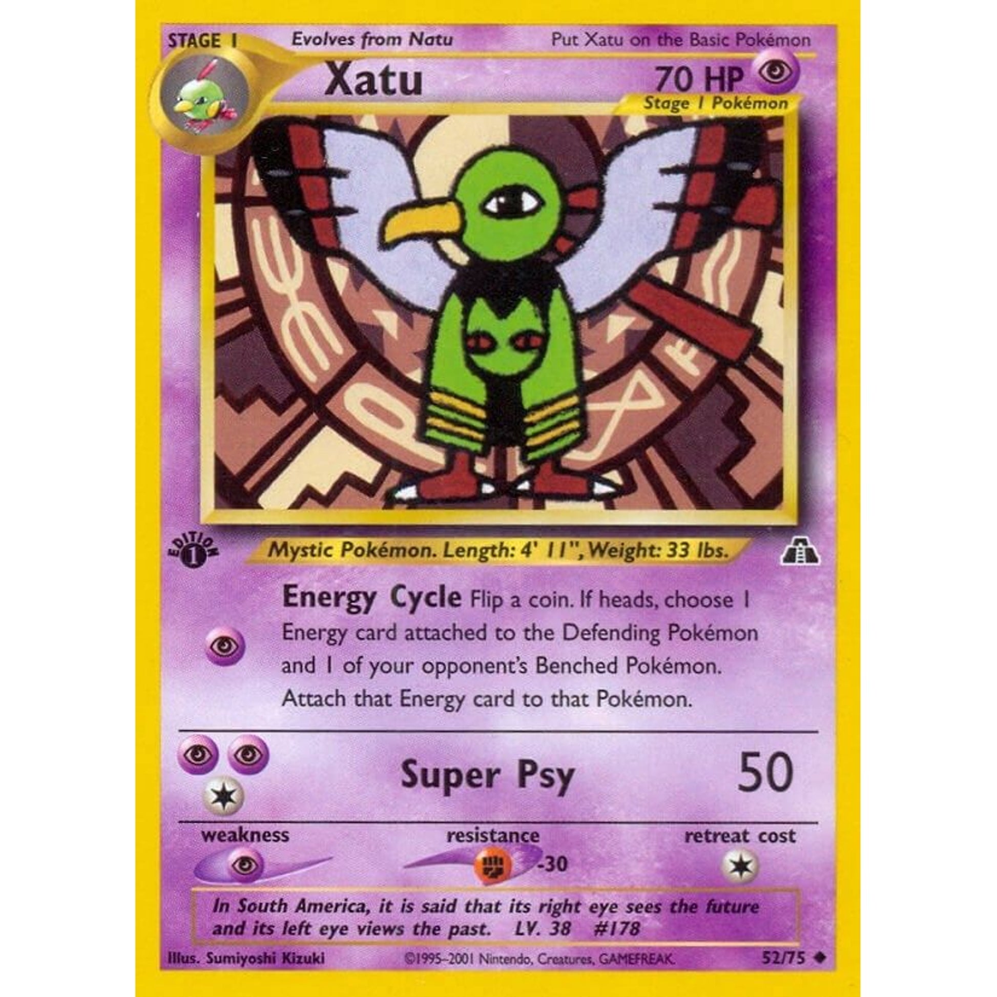 Image for Xatu (52/75) (N2) - Pokemon