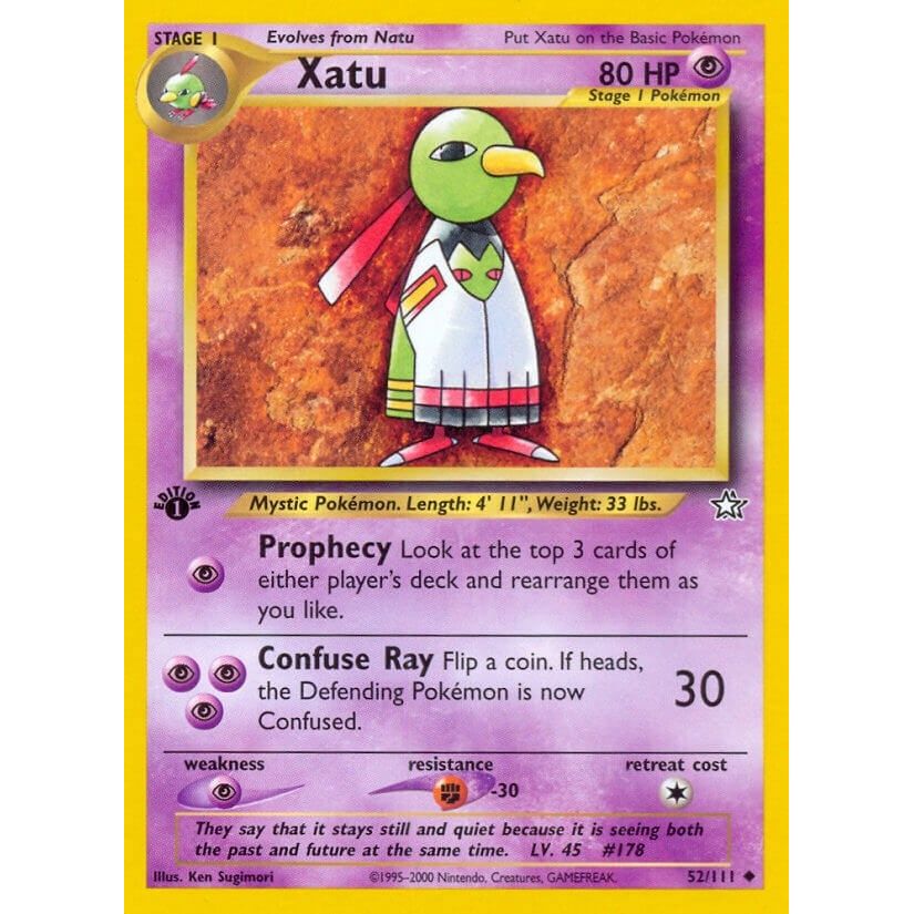 Image for Xatu (052/111) (N1) - Pokemon