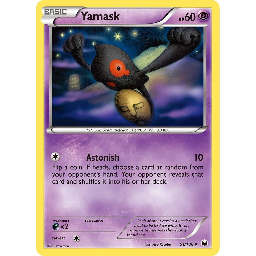 Image for Yamask (51/108) (DEX) - Pokemon