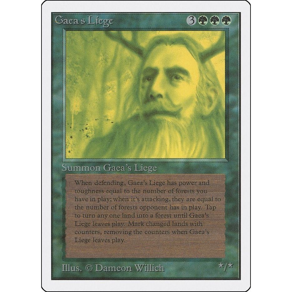 Image for Gaea's Liege (2ED) - Magic: The Gathering