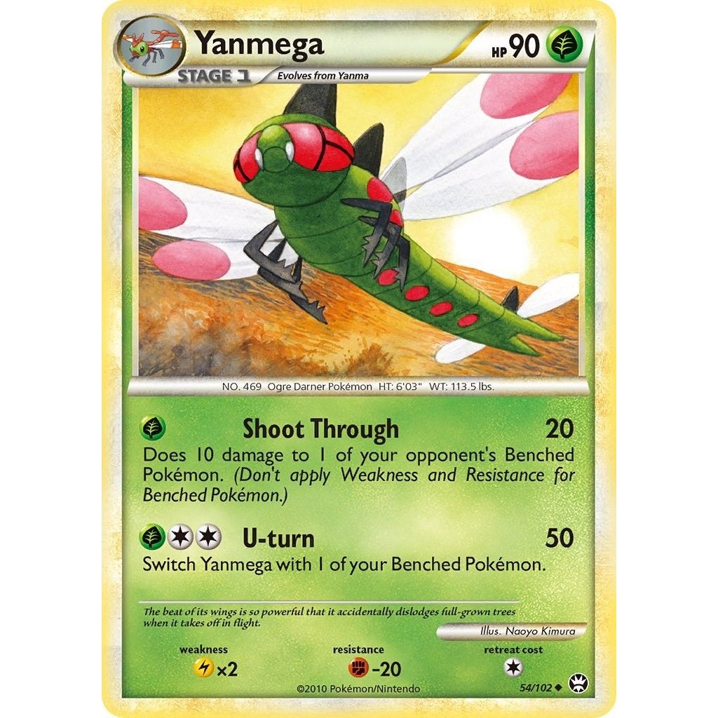 Image for Yanmega (54/102) (TM) - Pokemon
