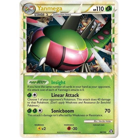 Image for Yanmega (Prime) (98/102) (TM) - Pokemon