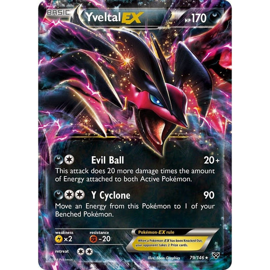 Image for Yveltal EX (79/146) (XY) - Pokemon