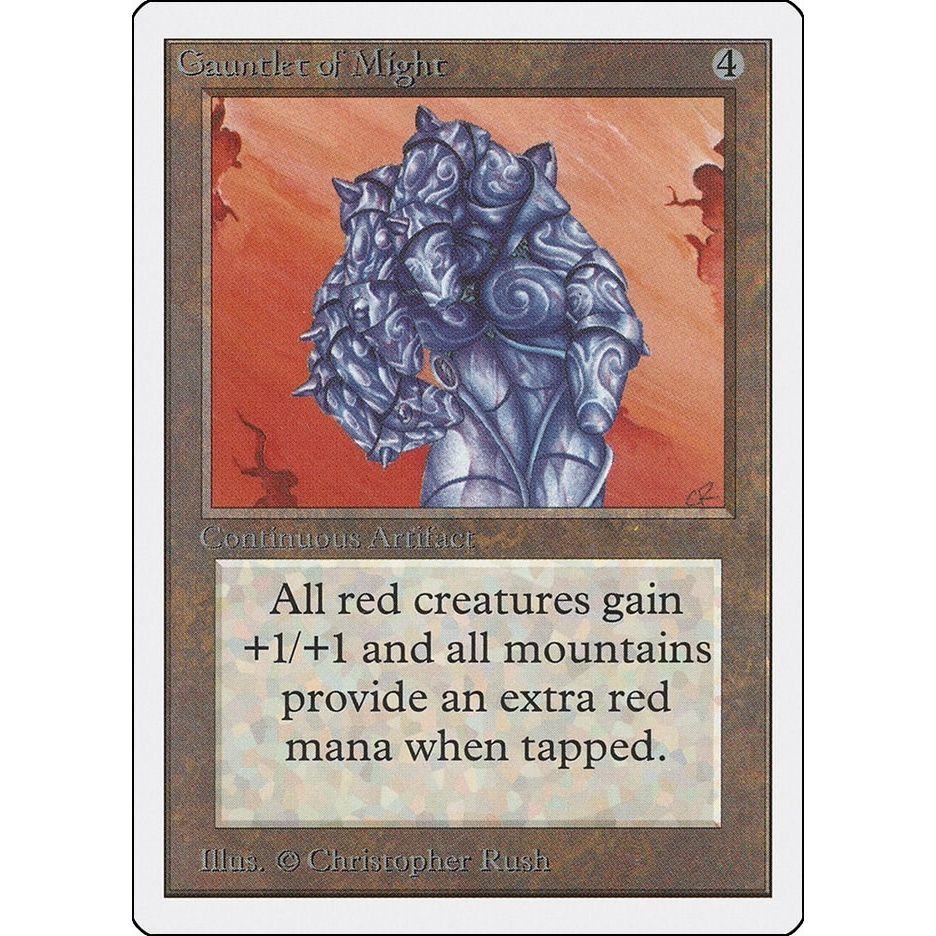 Image for Gauntlet of Might (2ED) - Magic: The Gathering