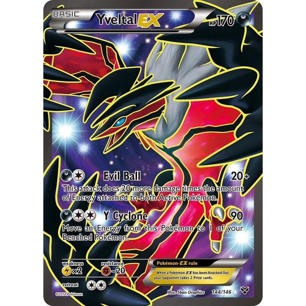 Image for Yveltal EX (144 Full Art) (144/146) (XY) - Pokemon
