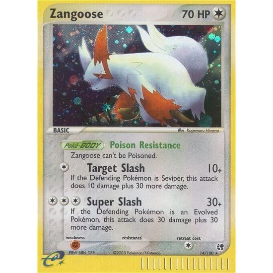 Image for Zangoose (14/100) (SS) - Pokemon