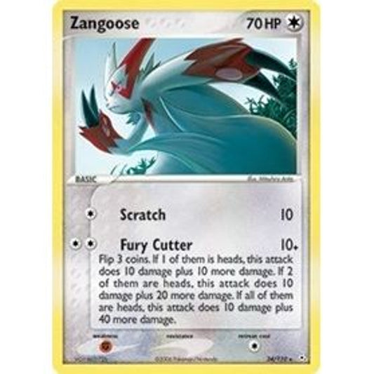 Image for Zangoose (34/110) (HP) - Pokemon
