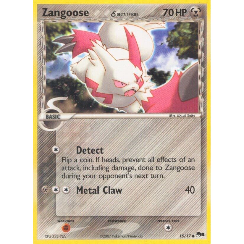Image for Zangoose (Delta Species) (015/017) (POP) - Pokemon