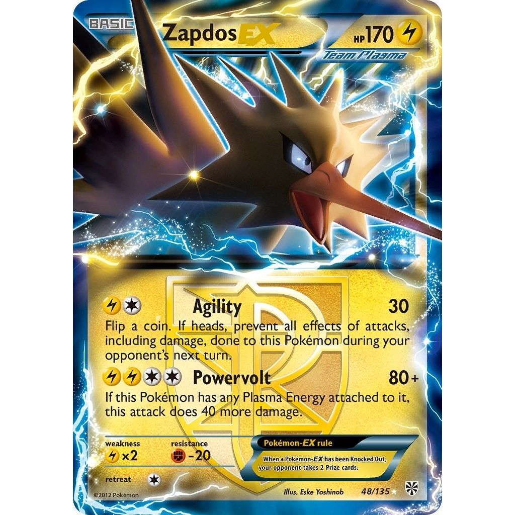 Image for Zapdos EX (Team Plasma) (48/135) (PLS) - Pokemon