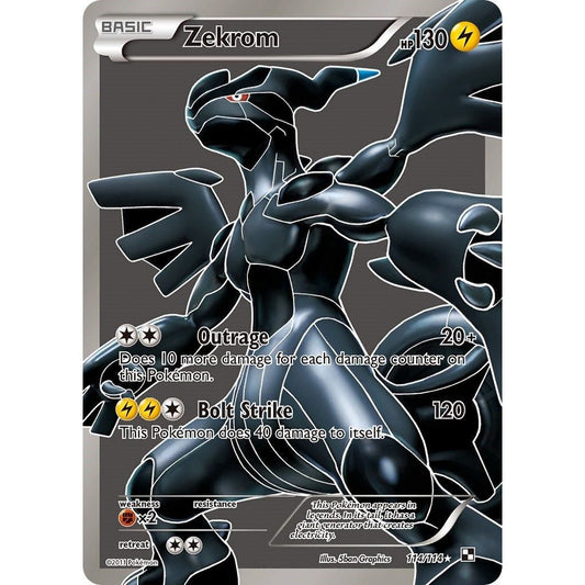 Image for Zekrom (114 Full Art) (114/114) (BLW) - Pokemon