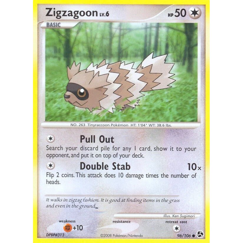 Image for Zigzagoon (96/106) (GE) - Pokemon