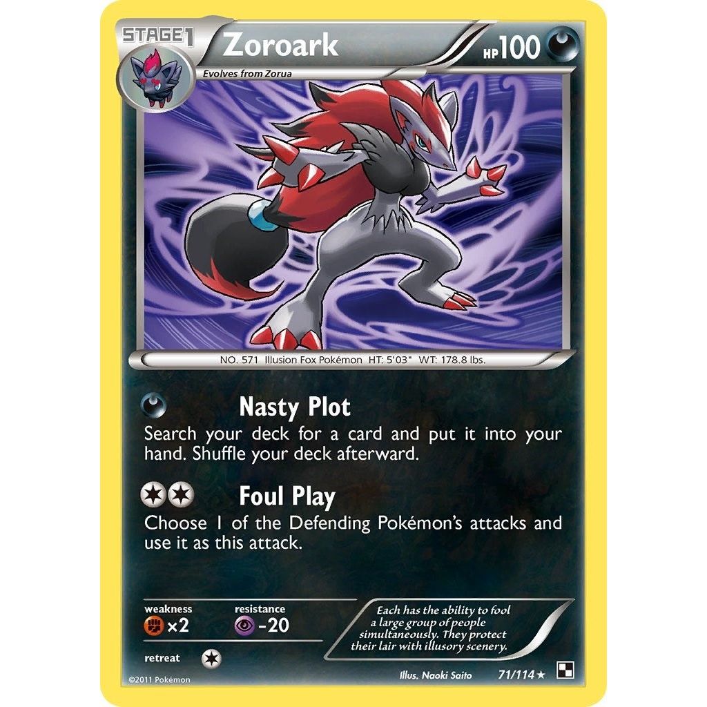 Image for Zoroark (71/114) (BLW) - Pokemon