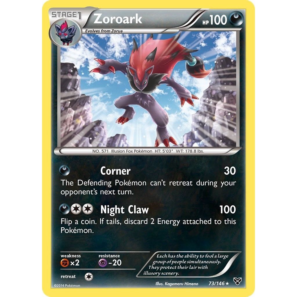 Image for Zoroark (73/146) (XY) - Pokemon