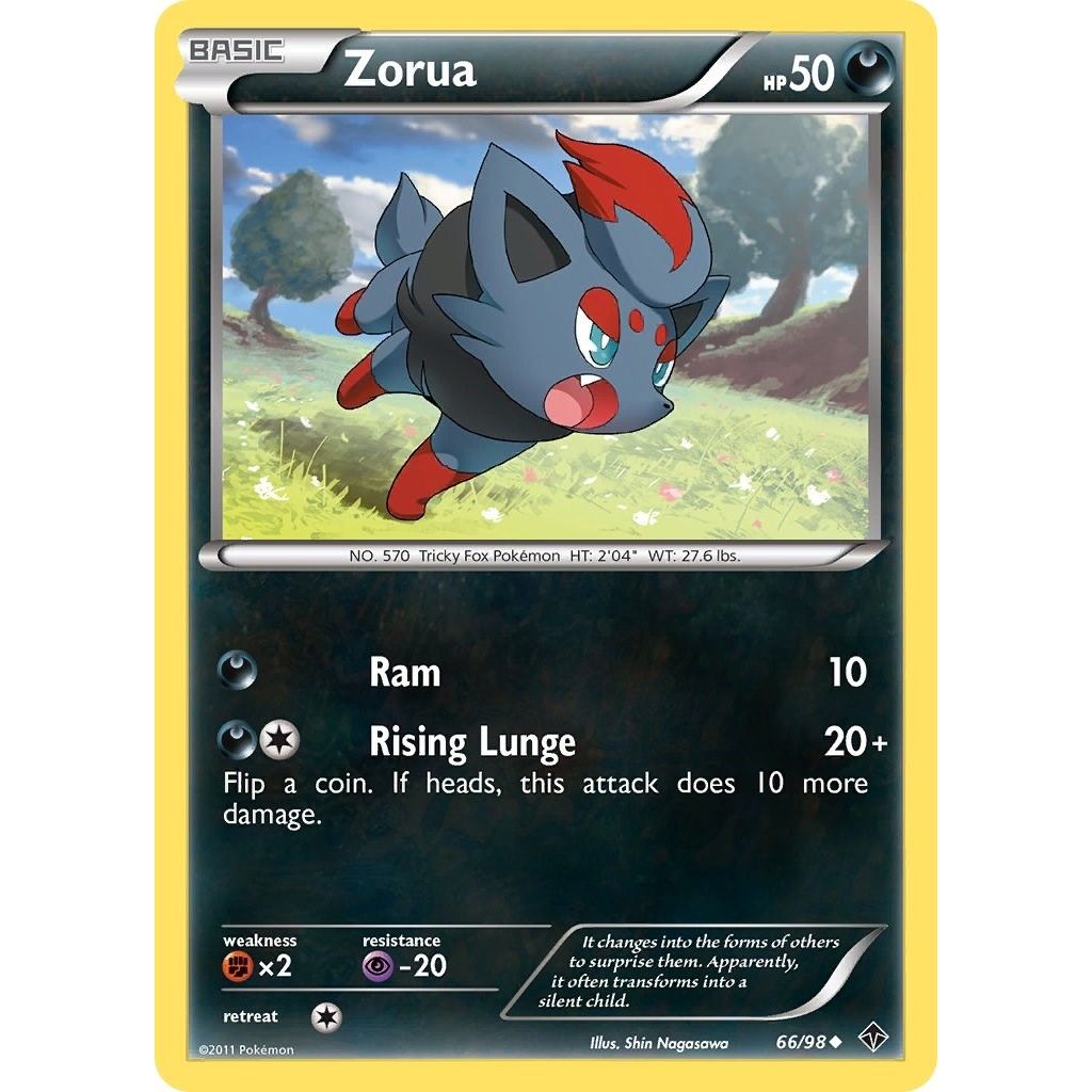 Image for Zorua (66/98) (EPO) - Pokemon