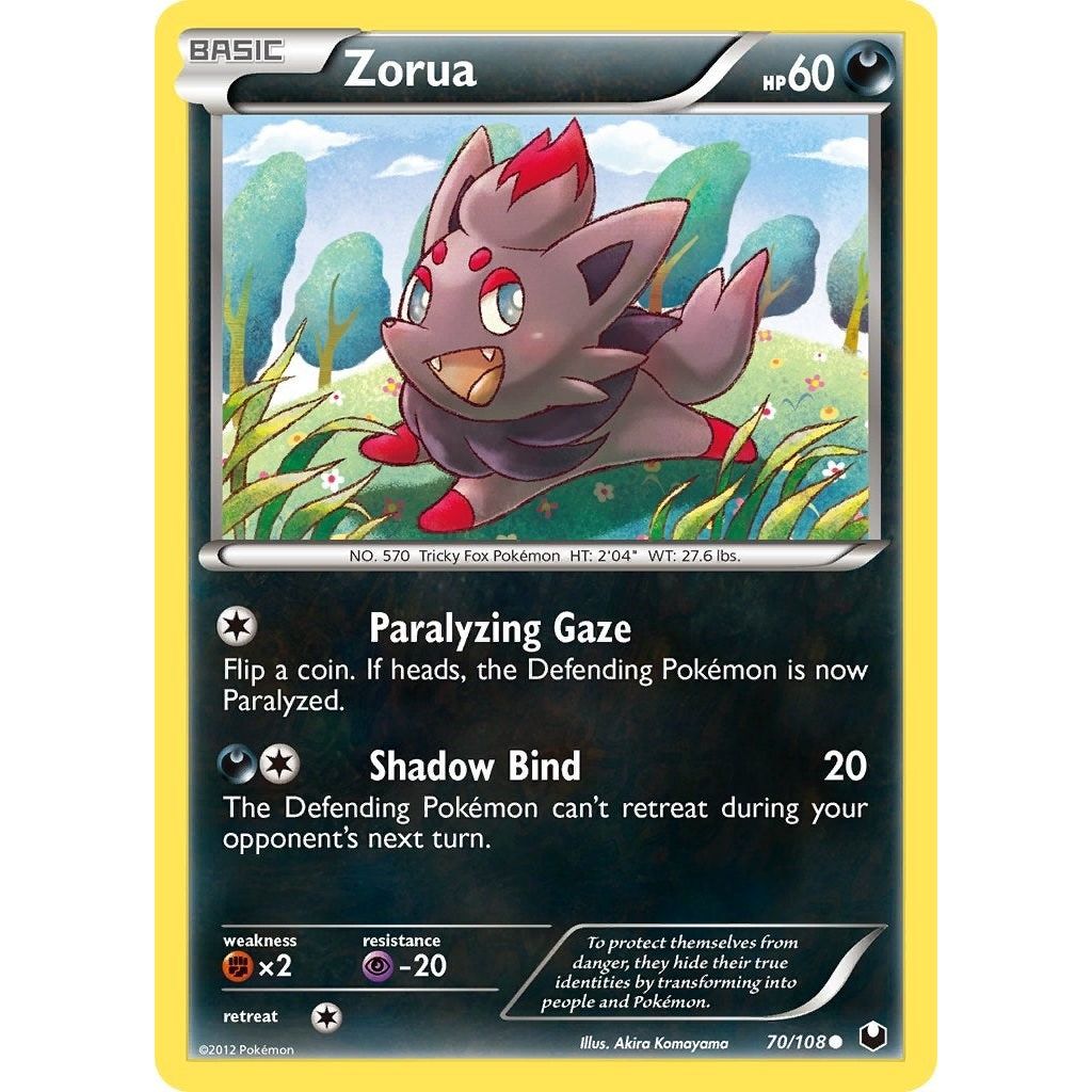 Image for Zorua (70) (70/108) (DEX) - Pokemon