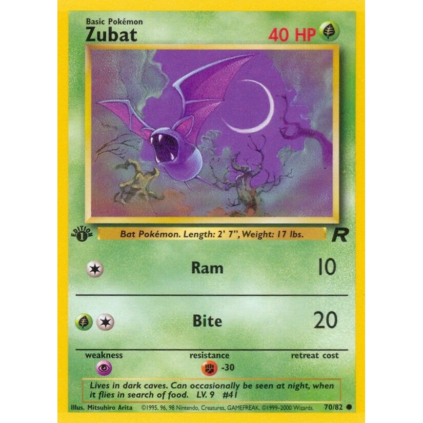 Image for Zubat (70/82) (TR) - Pokemon