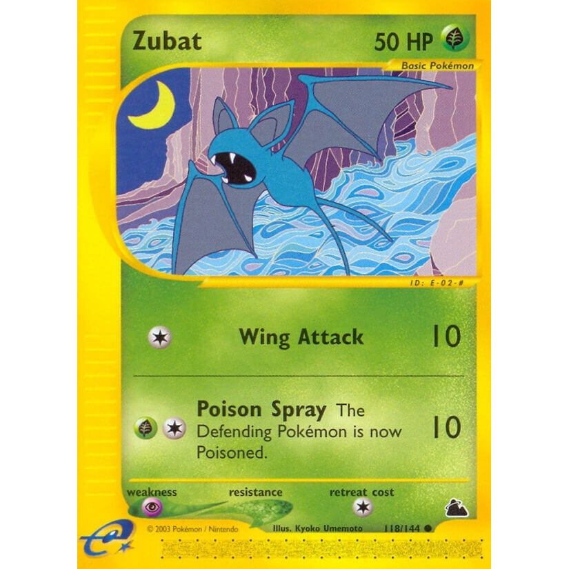 Image for Zubat (118) (118/144) (SK) - Pokemon