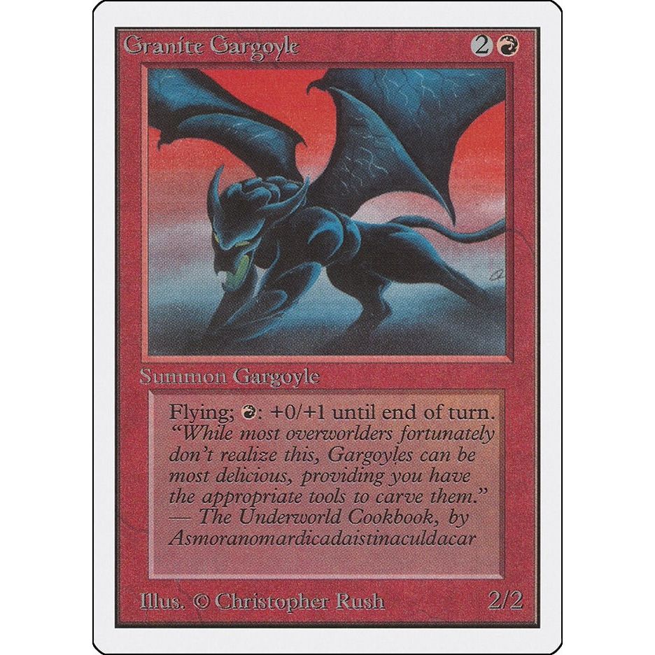 Image for Granite Gargoyle (2ED) - Magic: The Gathering
