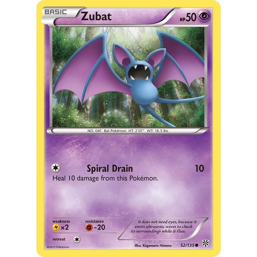 Image for Zubat (52) (52/135) (PLS) - Pokemon