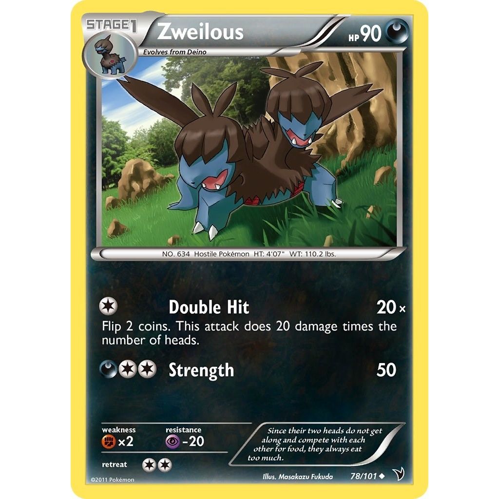 Image for Zweilous (78/101) (NVI) - Pokemon