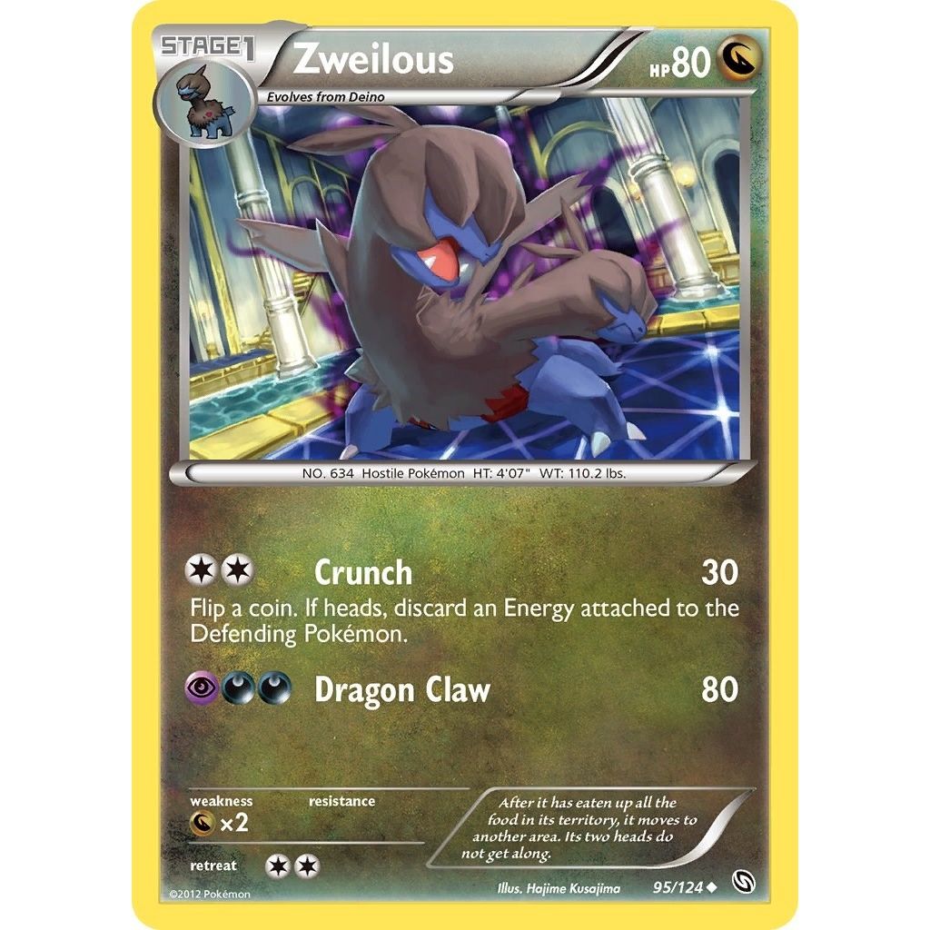 Image for Zweilous (95) (95/124) (DRX) - Pokemon