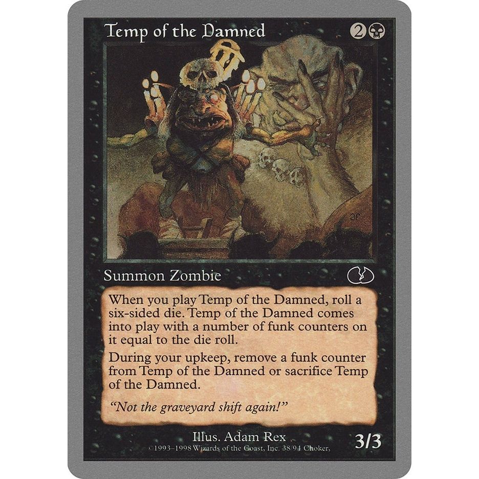 Image for Temp of the Damned (38) (UGL) - Magic: The Gathering