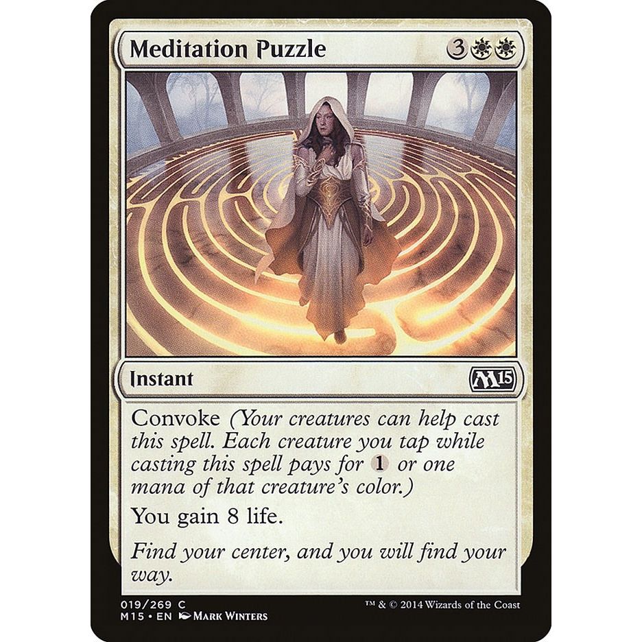 Image for Meditation Puzzle (19) (M15) - Magic: The Gathering
