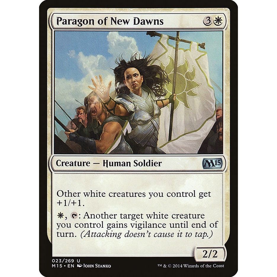 Image for Paragon of New Dawns (23) (M15) - Magic: The Gathering