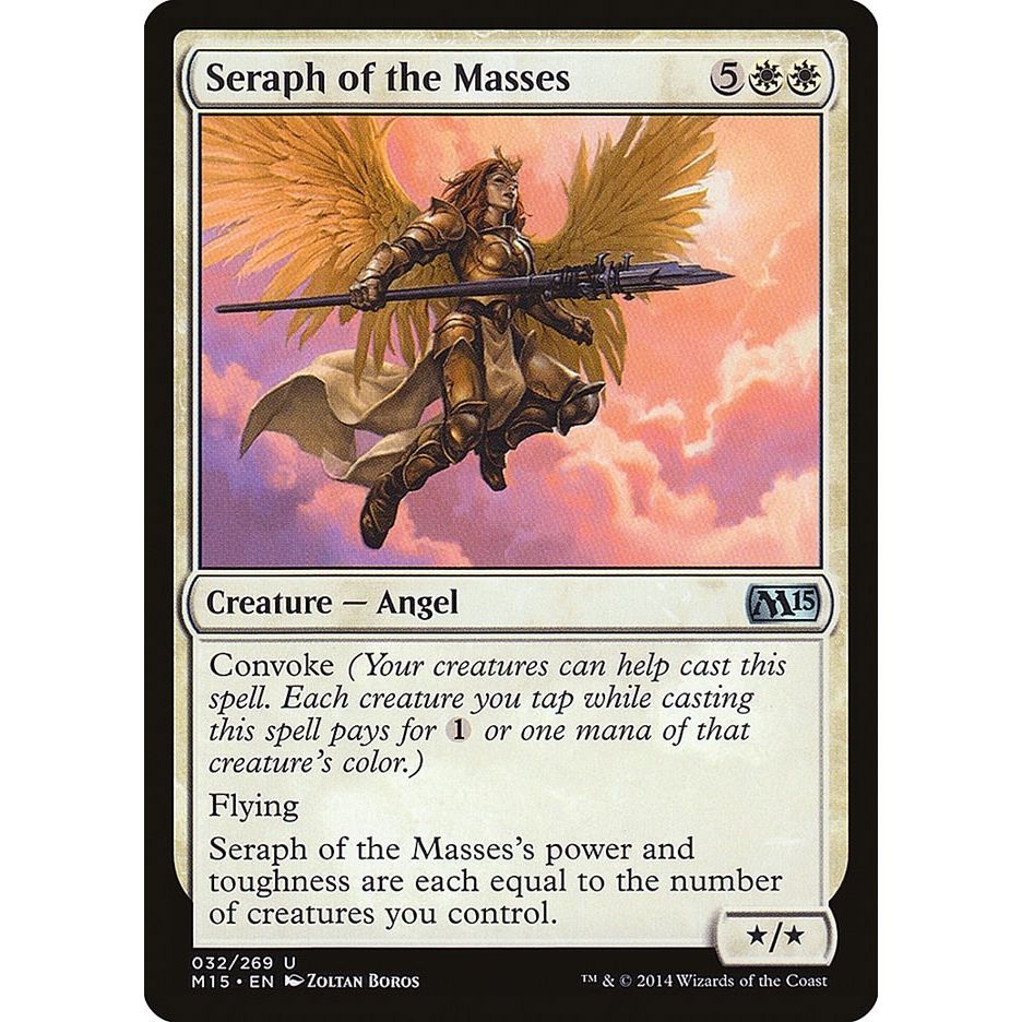 Image for Seraph of the Masses (32) (M15) - Magic: The Gathering