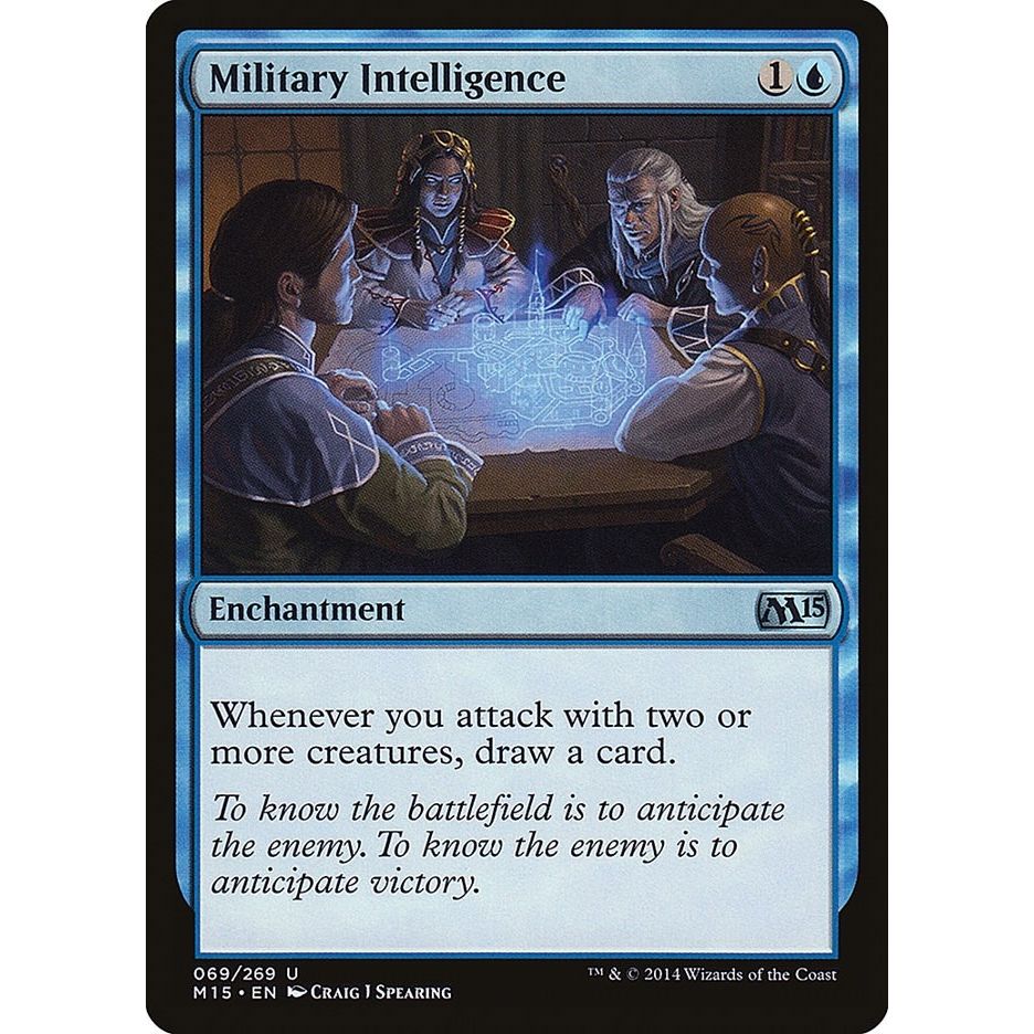 Image for Military Intelligence (69) (M15) - Magic: The Gathering