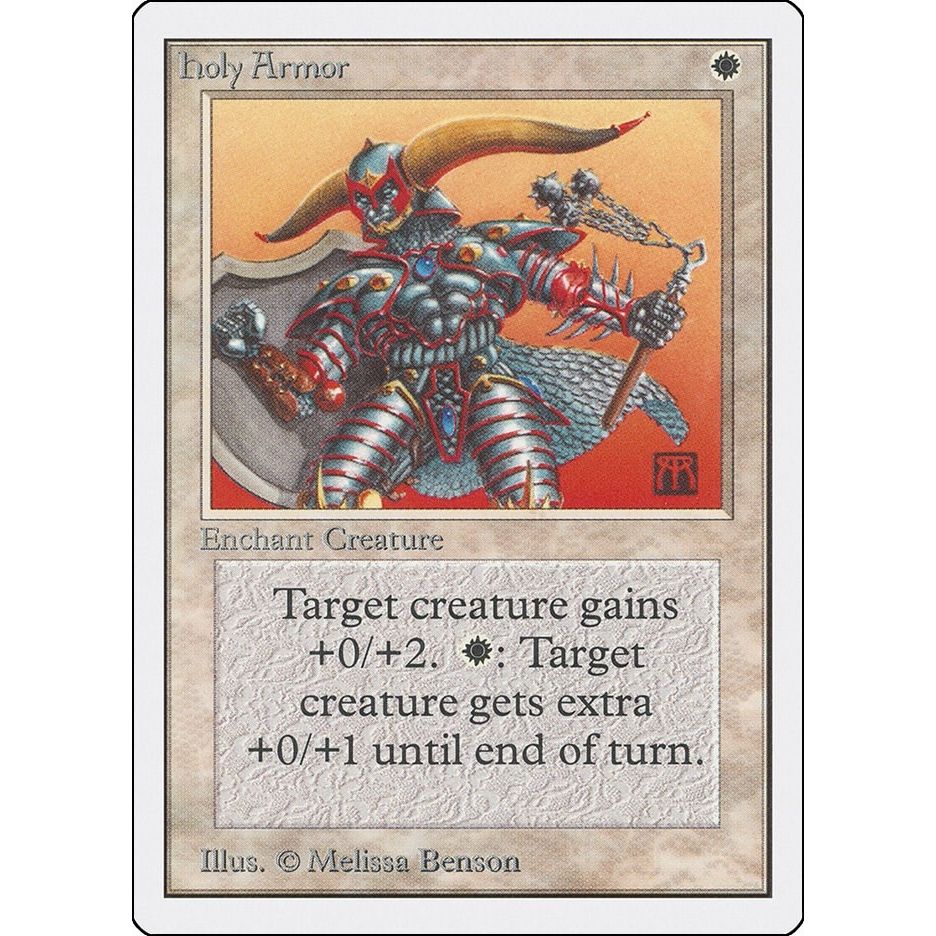 Image for Holy Armor (2ED) - Magic: The Gathering
