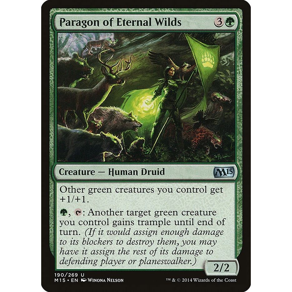 Image for Paragon of Eternal Wilds (190) (M15) - Magic: The Gathering