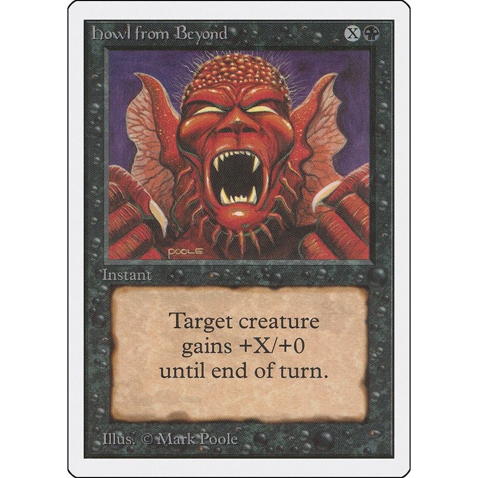 Image for Howl from Beyond (2ED) - Magic: The Gathering