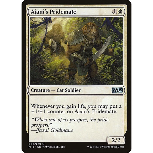Image for Ajani's Pridemate (2) (M15) - Magic: The Gathering